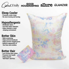 Yellow Tie-Dye Standard Pillowcase