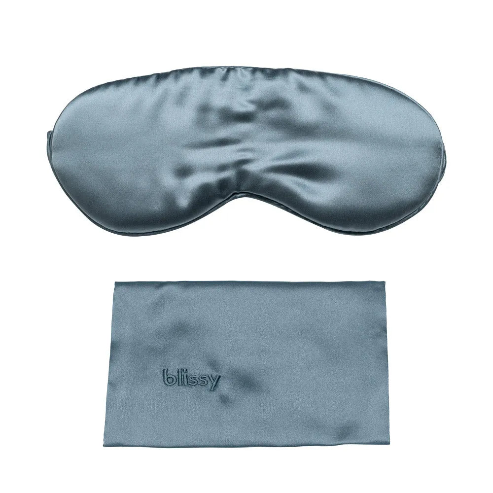 Sleep Mask in Ash Blue