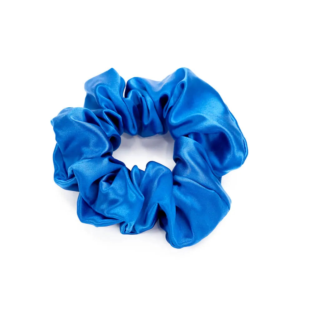 Blissy Scrunchies in Azure