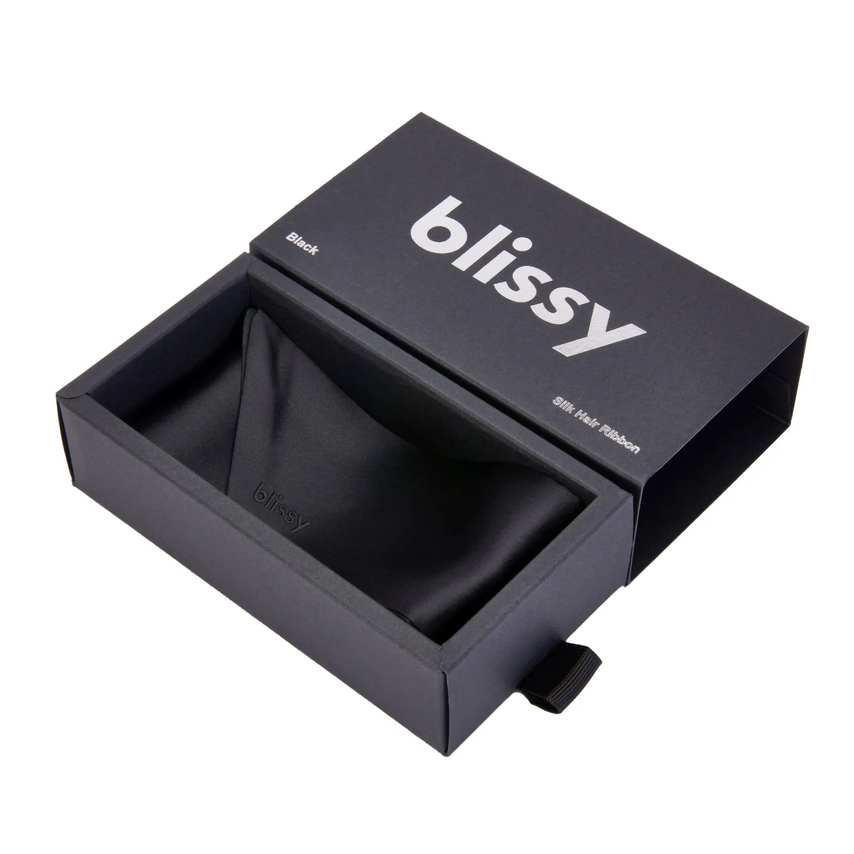 Blissy Hair Ribbon in Black