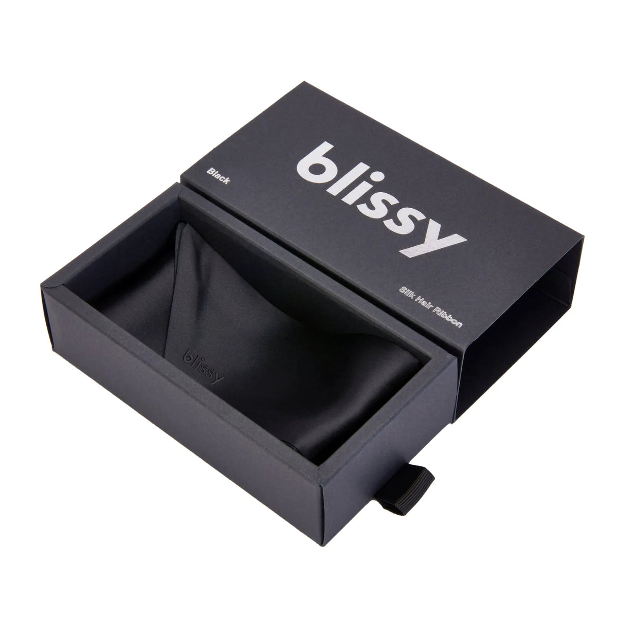 Blissy Hair Ribbon in Black