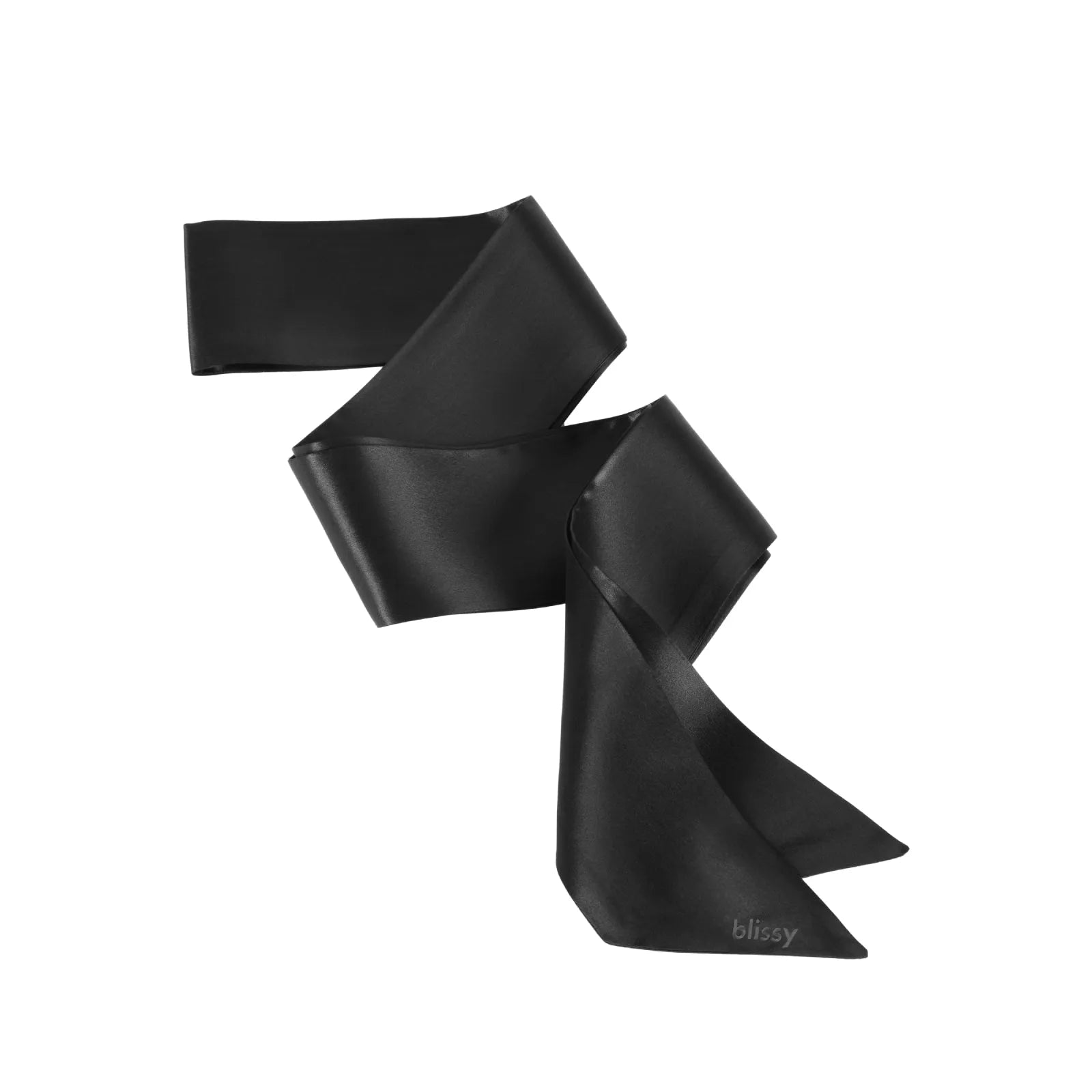 Blissy Hair Ribbon in Black