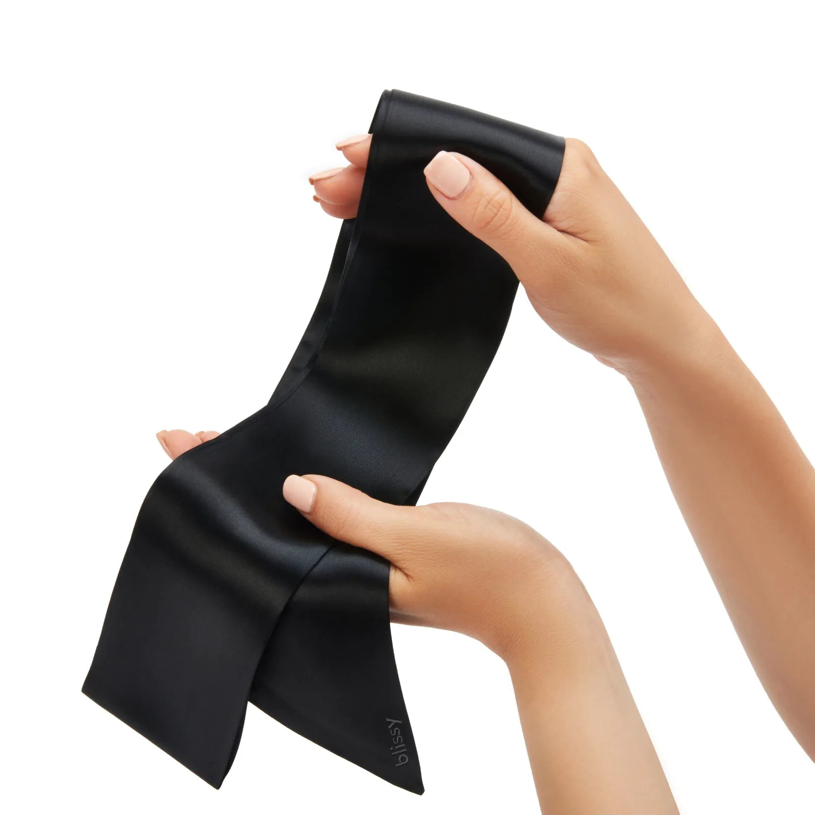 Blissy Hair Ribbon in Black