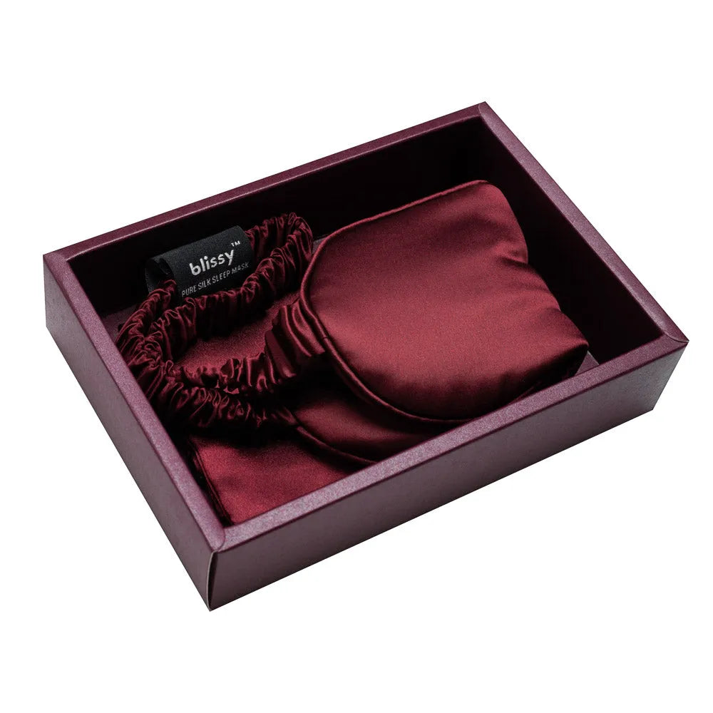 Burgundy Sleep Mask