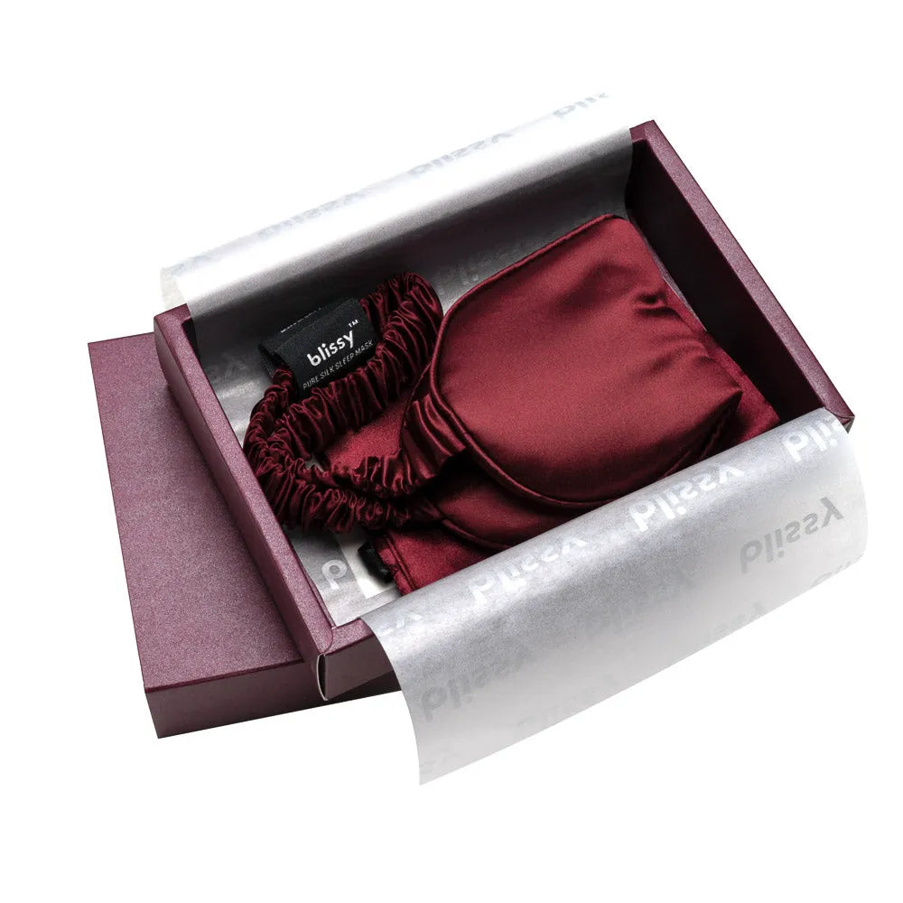 Burgundy Sleep Mask