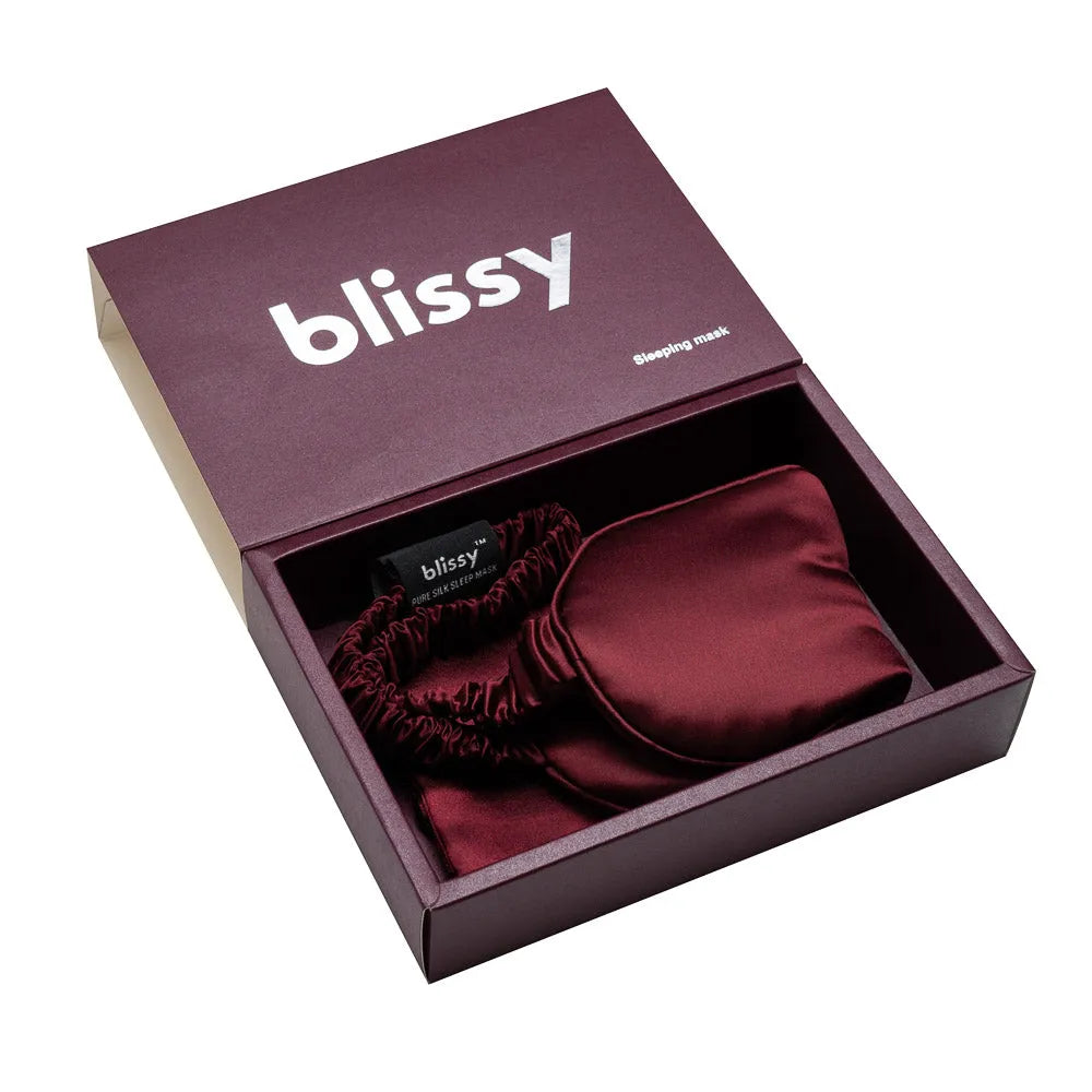 Burgundy Sleep Mask
