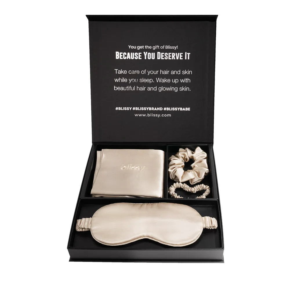 Blissy Dream Set in Champagne, Standard Size