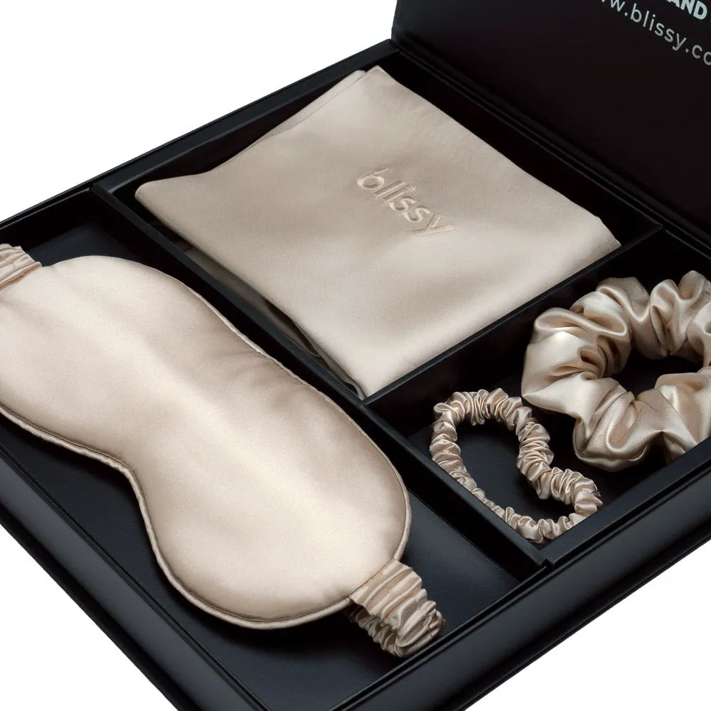 Blissy Dream Set in Champagne, King Size