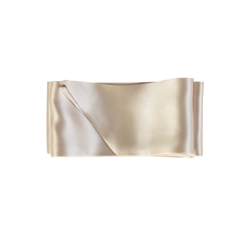 Blissy Hair Ribbon in Champagne