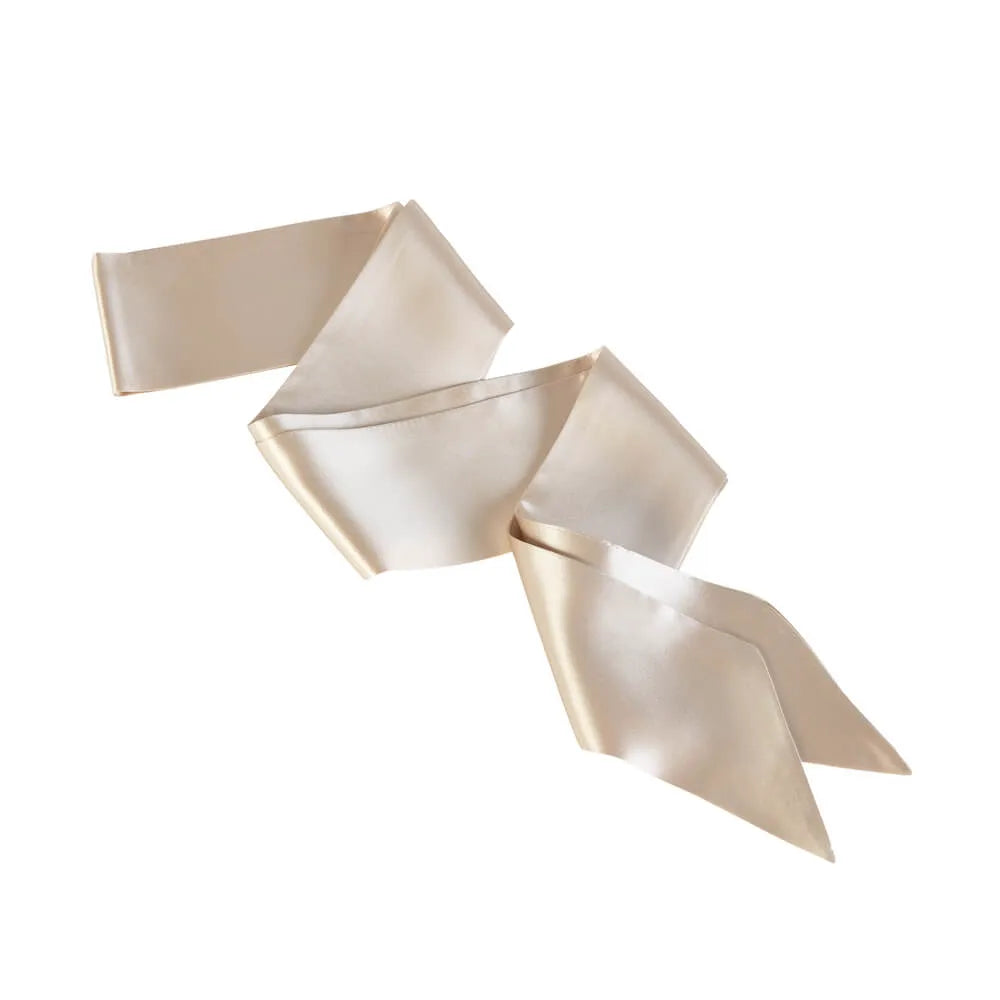 Blissy Hair Ribbon in Champagne