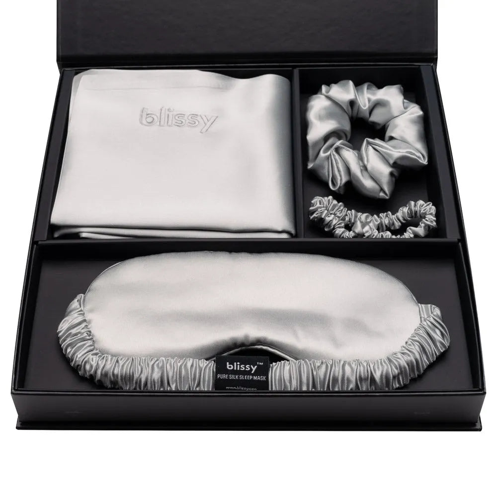 Blissy Dream Set in Silver, King Size