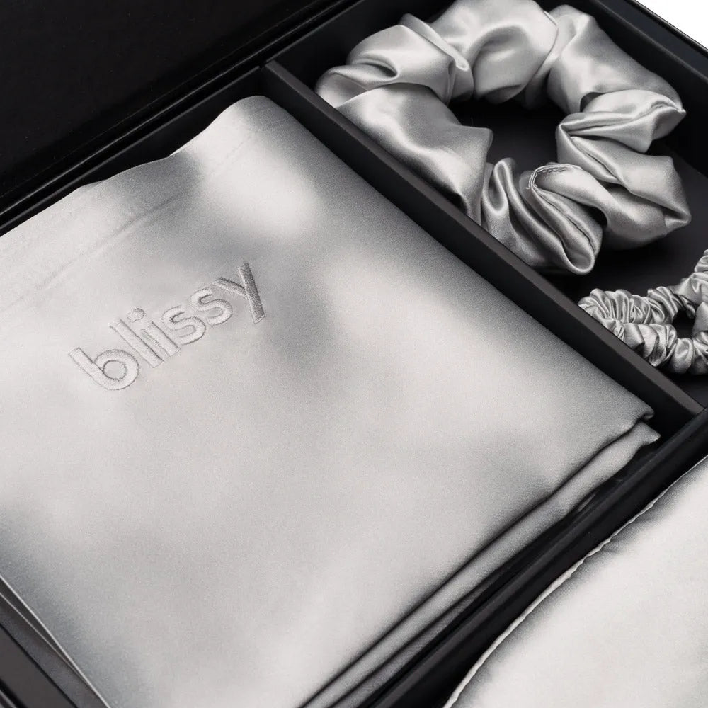 Blissy Dream Set in Silver, King Size