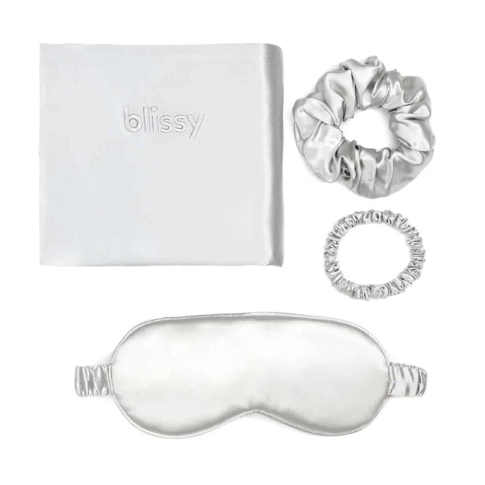 Blissy Dream Set in Silver, King Size
