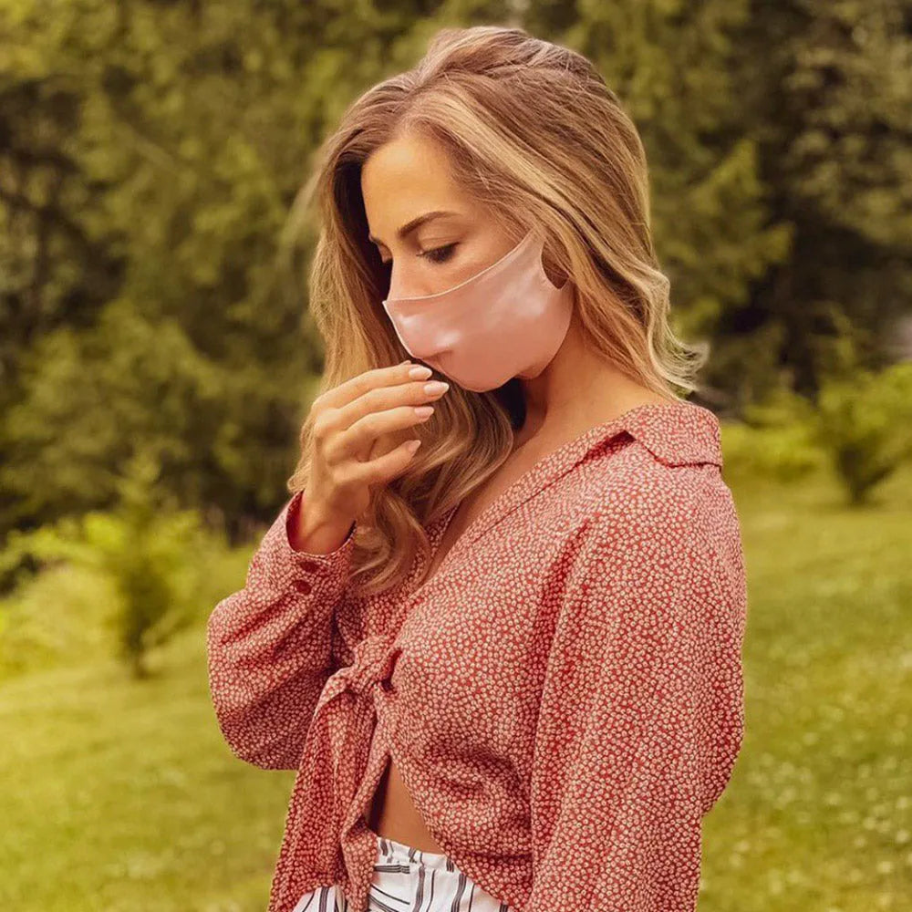 Pink Face Mask