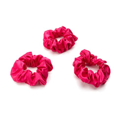 Blissy Scrunchies in Hibiscus