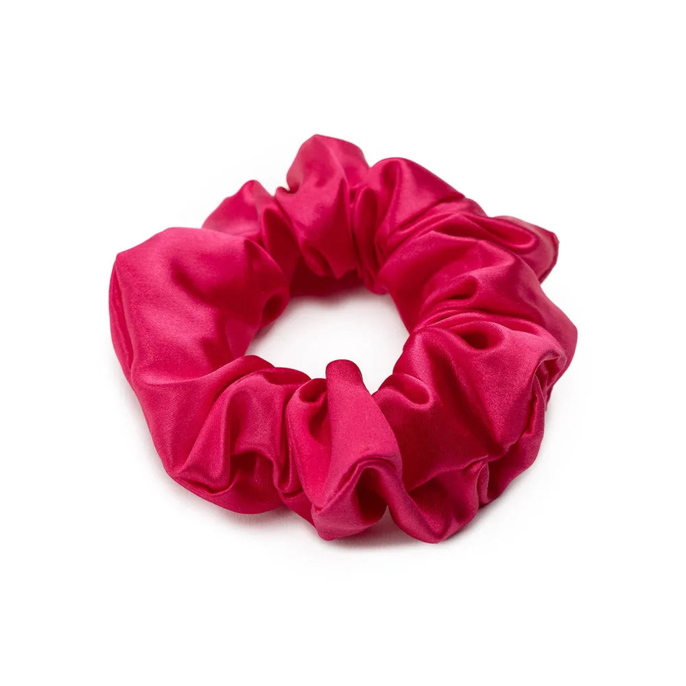 Blissy Scrunchies in Hibiscus