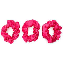 Blissy Scrunchies in Hibiscus