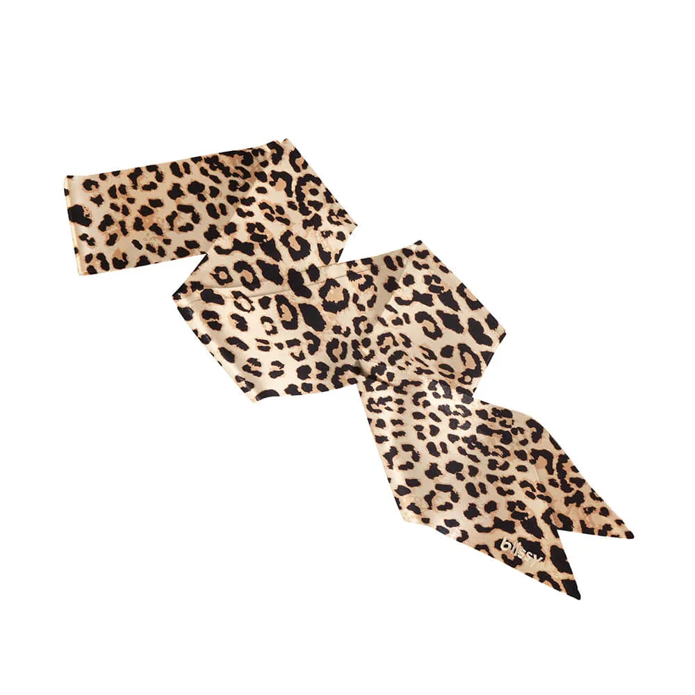 Blissy Leopard Hair Ribbon