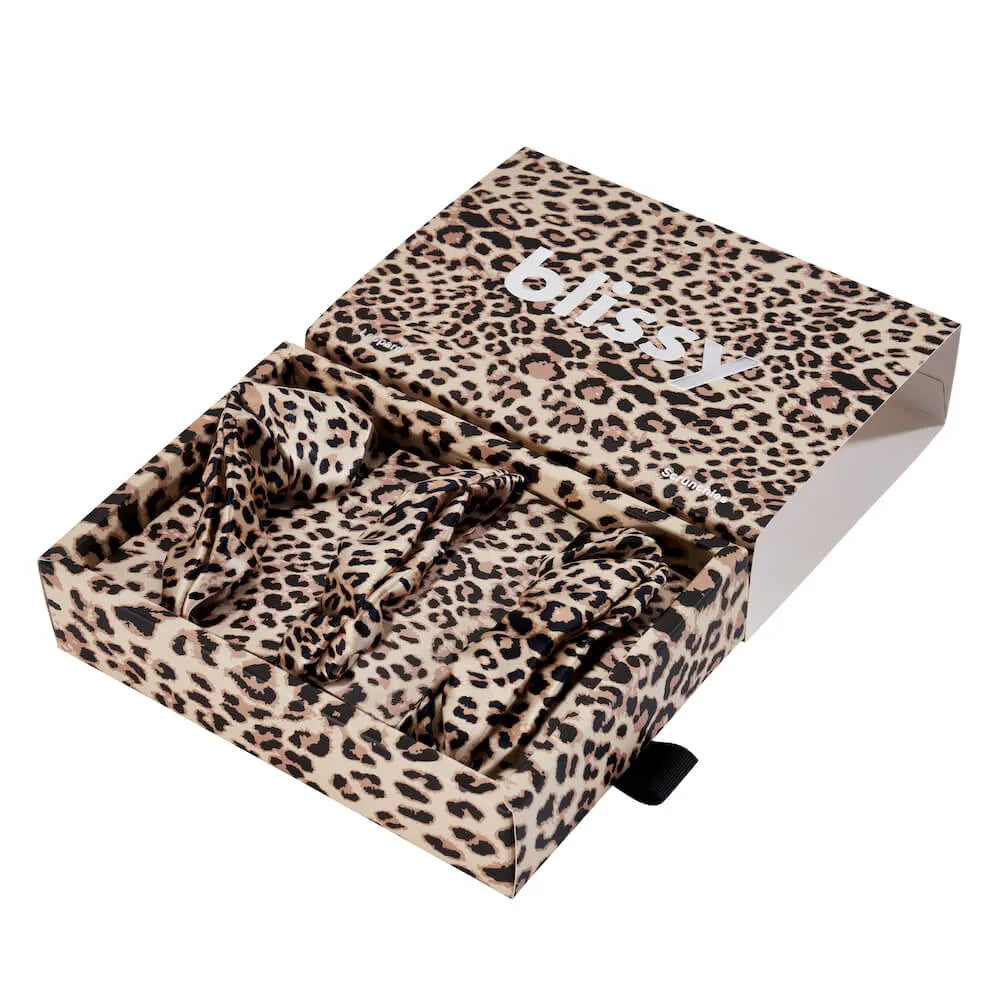 Blissy Leopard Scrunchies
