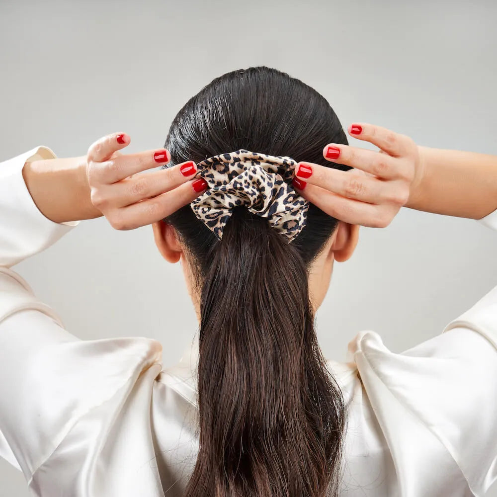 Blissy Leopard Scrunchies