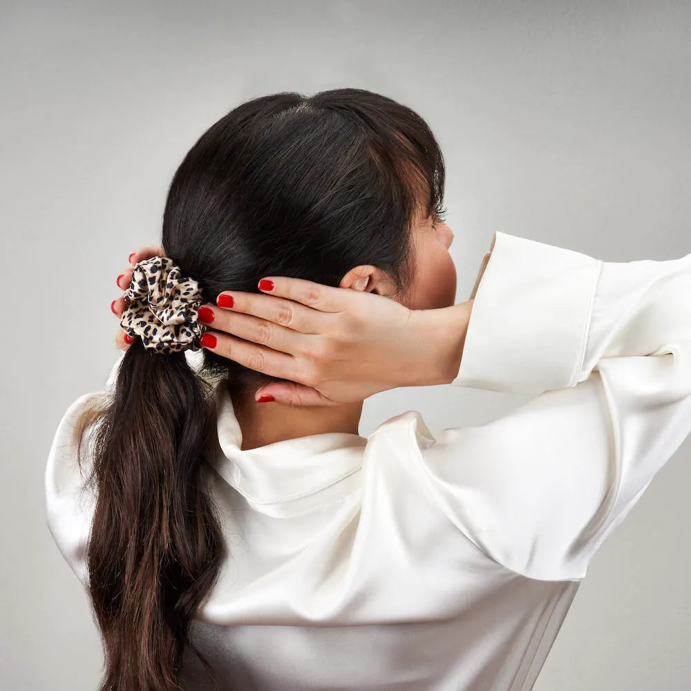 Blissy Leopard Scrunchies