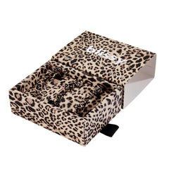 Blissy Skinny Scrunchies in Leopard