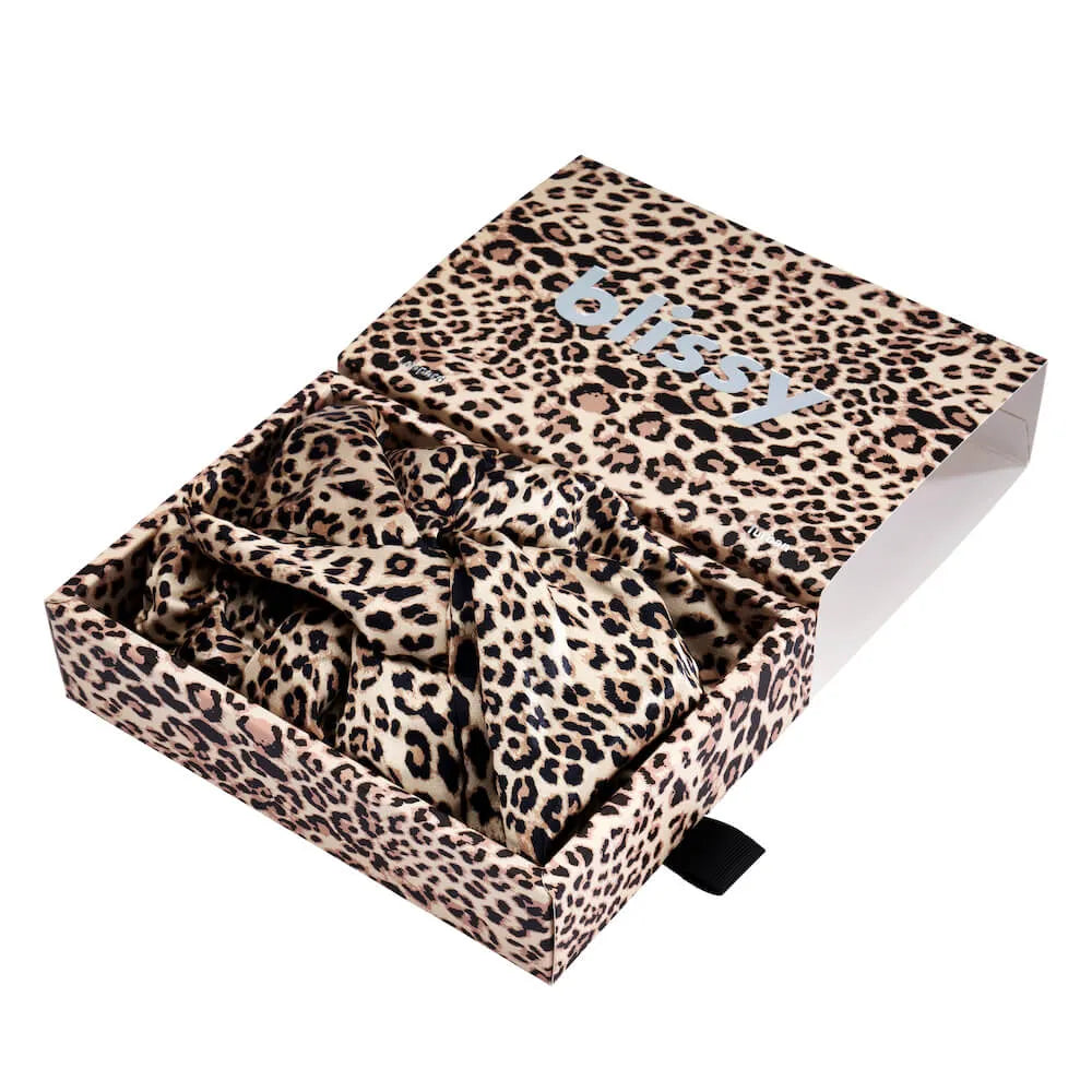 Blissy Bonnet in Leopard Print