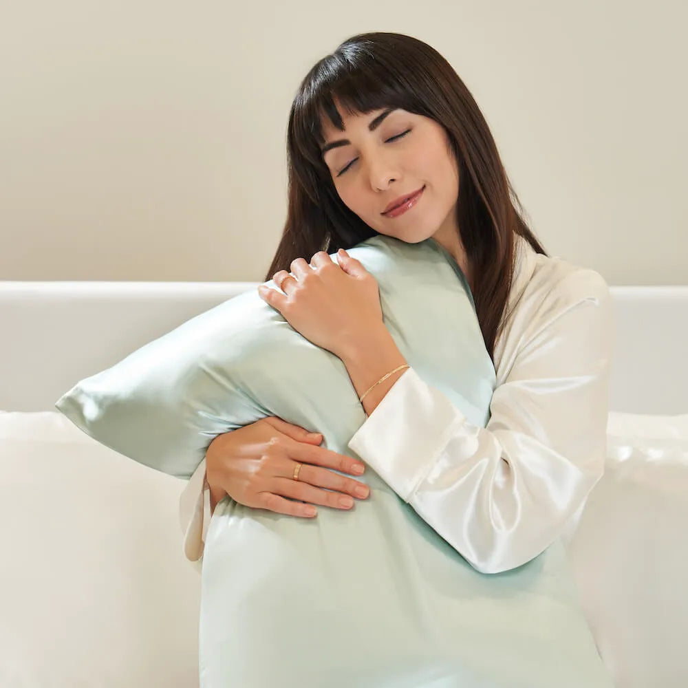 Pillowcase, Mint, Queen