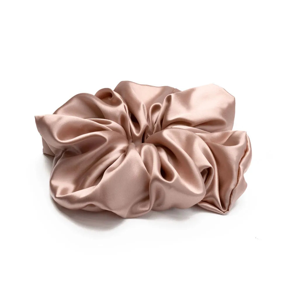 Blissy Oversized Scrunchie in Rose Gold