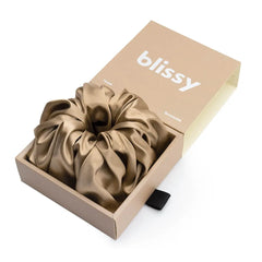 Blissy Extra-Large Scrunchie in Taupe