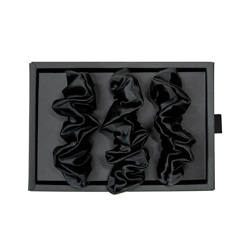 Blissy Scrunchies in Black