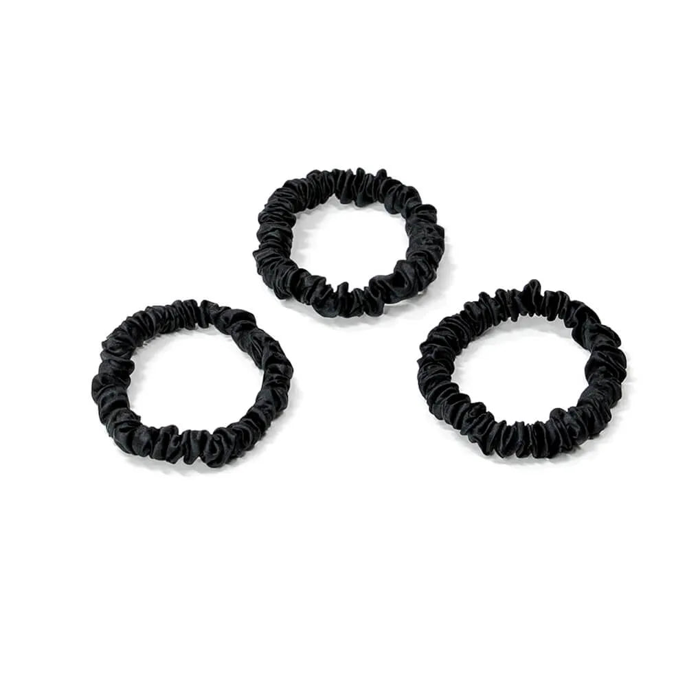 Blissy Skinny Scrunchies in Black