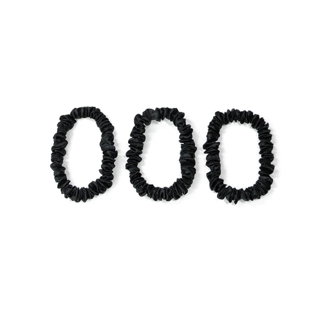 Blissy Skinny Scrunchies in Black