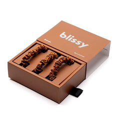 Blissy Skinny Scrunchies in Bronze