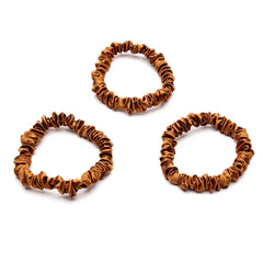 Blissy Skinny Scrunchies in Bronze