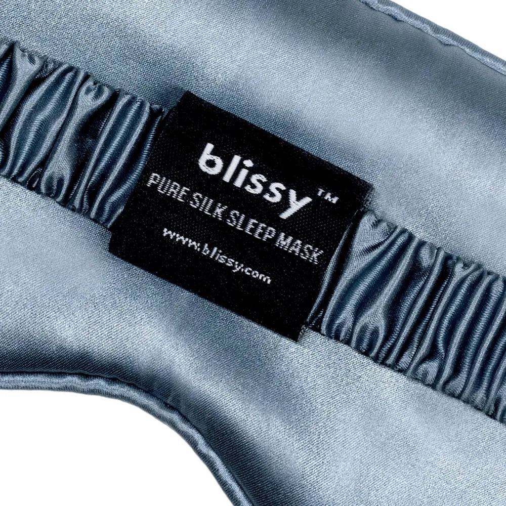 Sleep Mask in Ash Blue