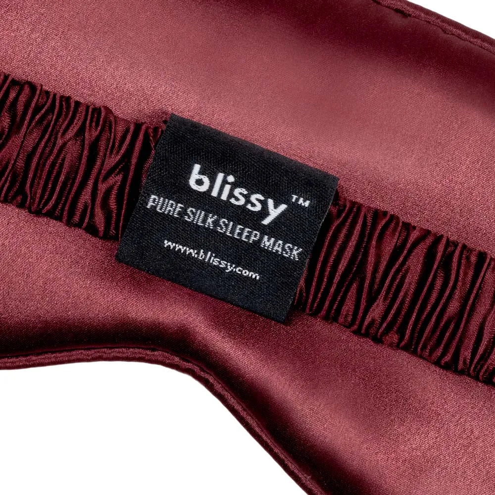 Burgundy Sleep Mask