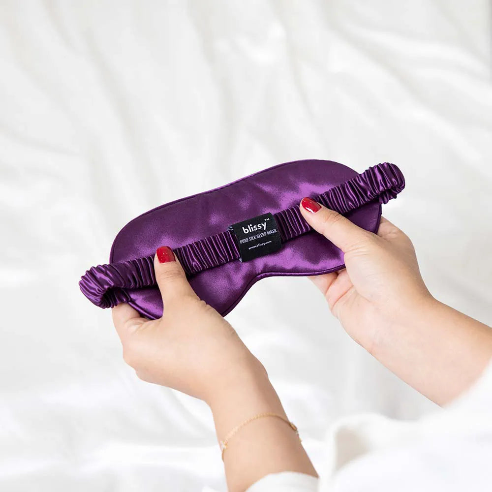 Royal Purple Sleep Mask