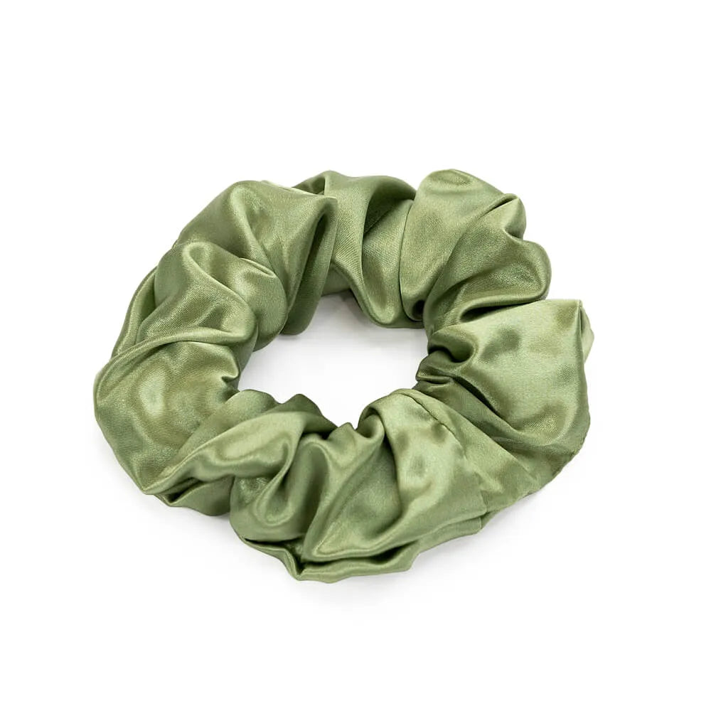 Blissy Scrunchies in Olive