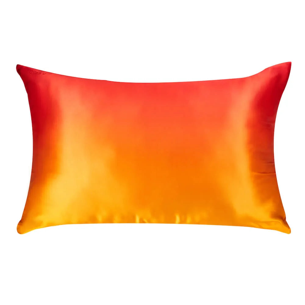 Orange Ombre Queen Pillowcase