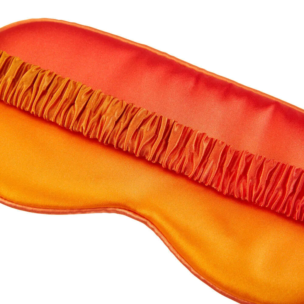 Orange Ombre Sleep Mask