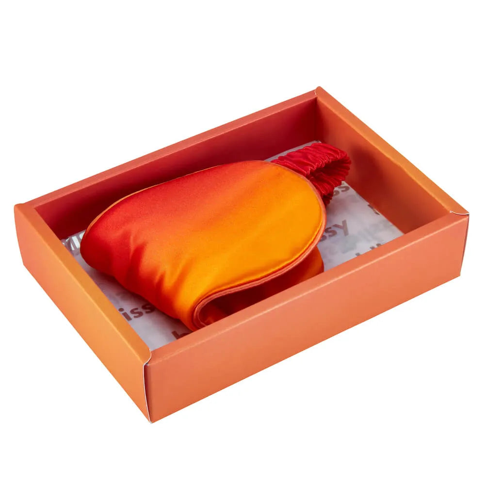 Orange Ombre Sleep Mask