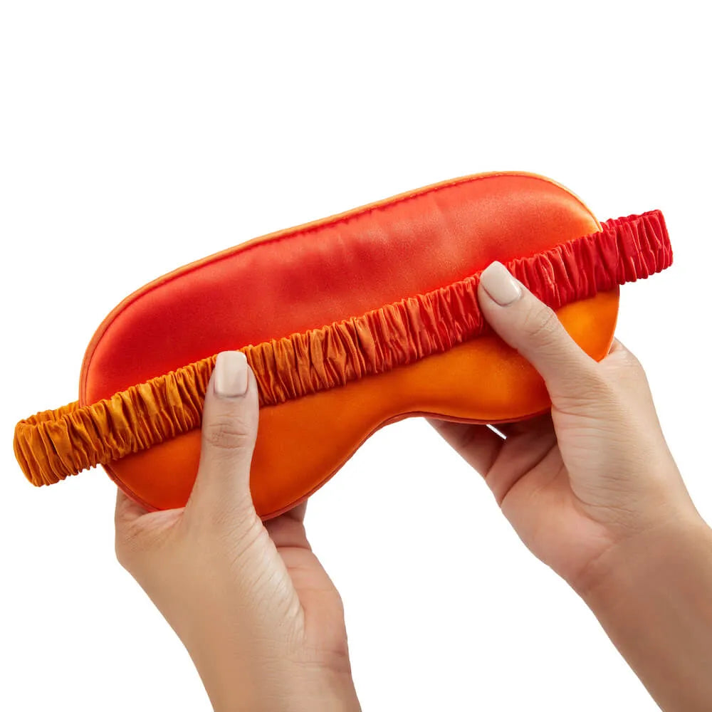 Orange Ombre Sleep Mask