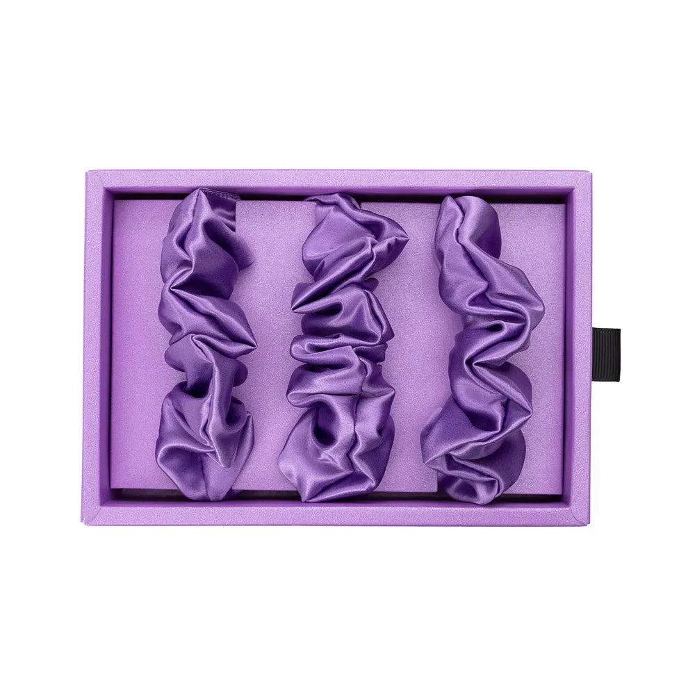 Blissy Scrunchies in Orchid