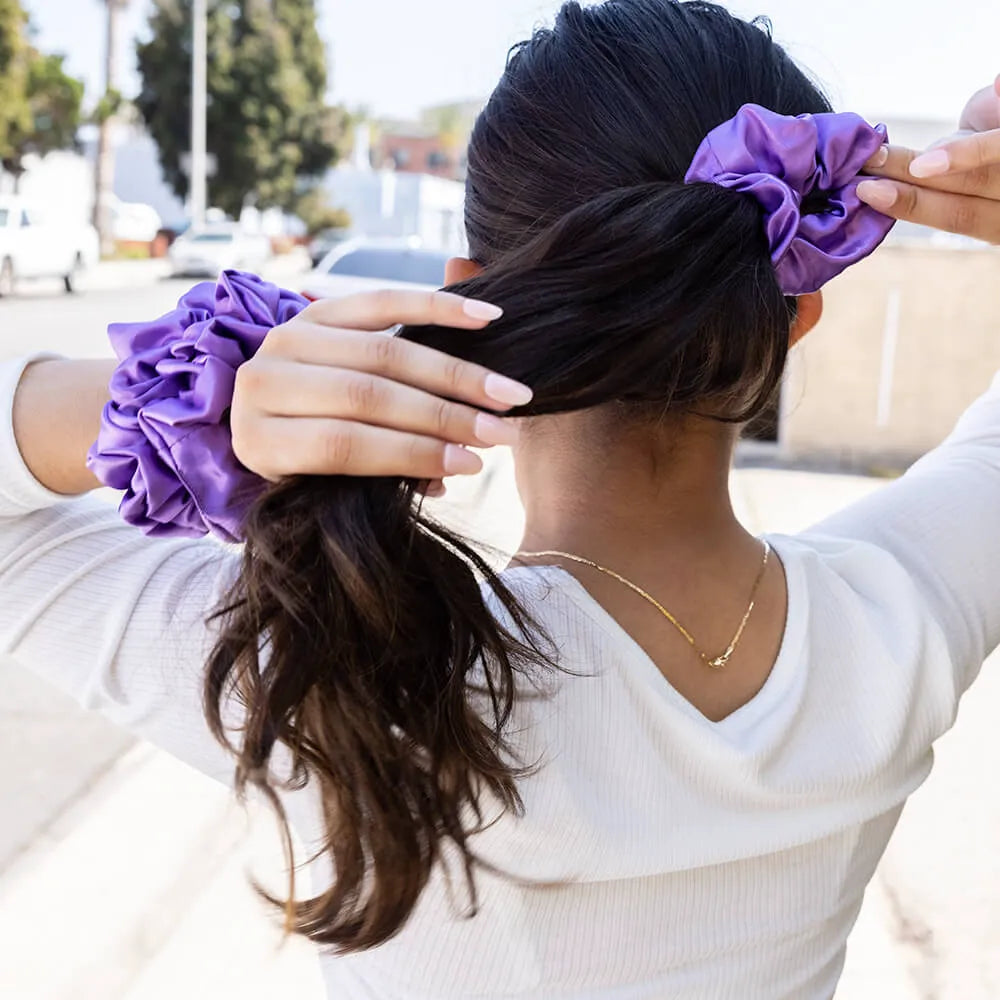 Blissy Scrunchies in Orchid