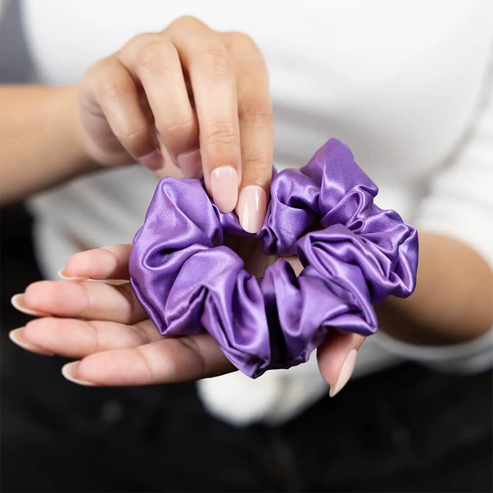 Blissy Scrunchies in Orchid