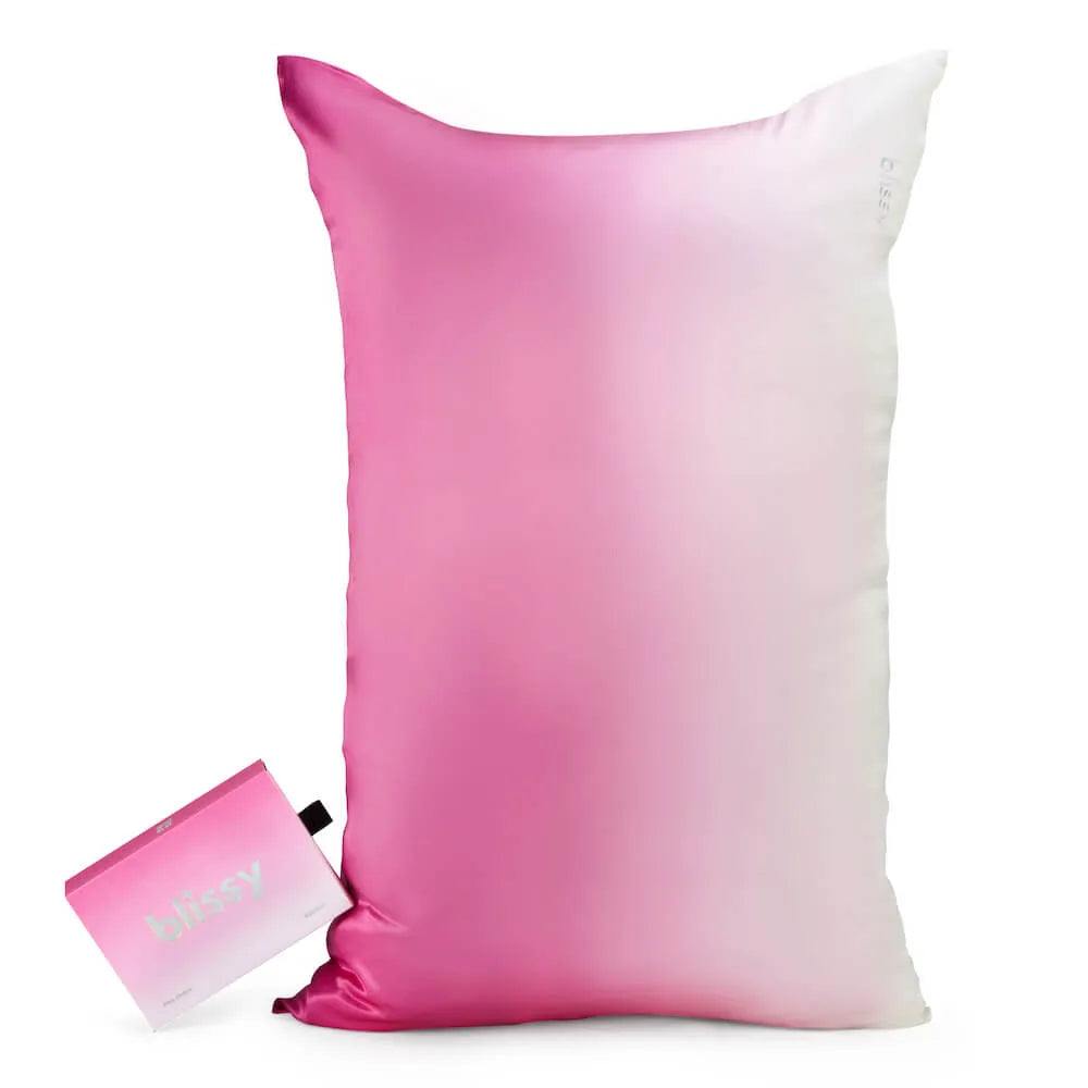 Pink Ombre Queen Pillowcase
