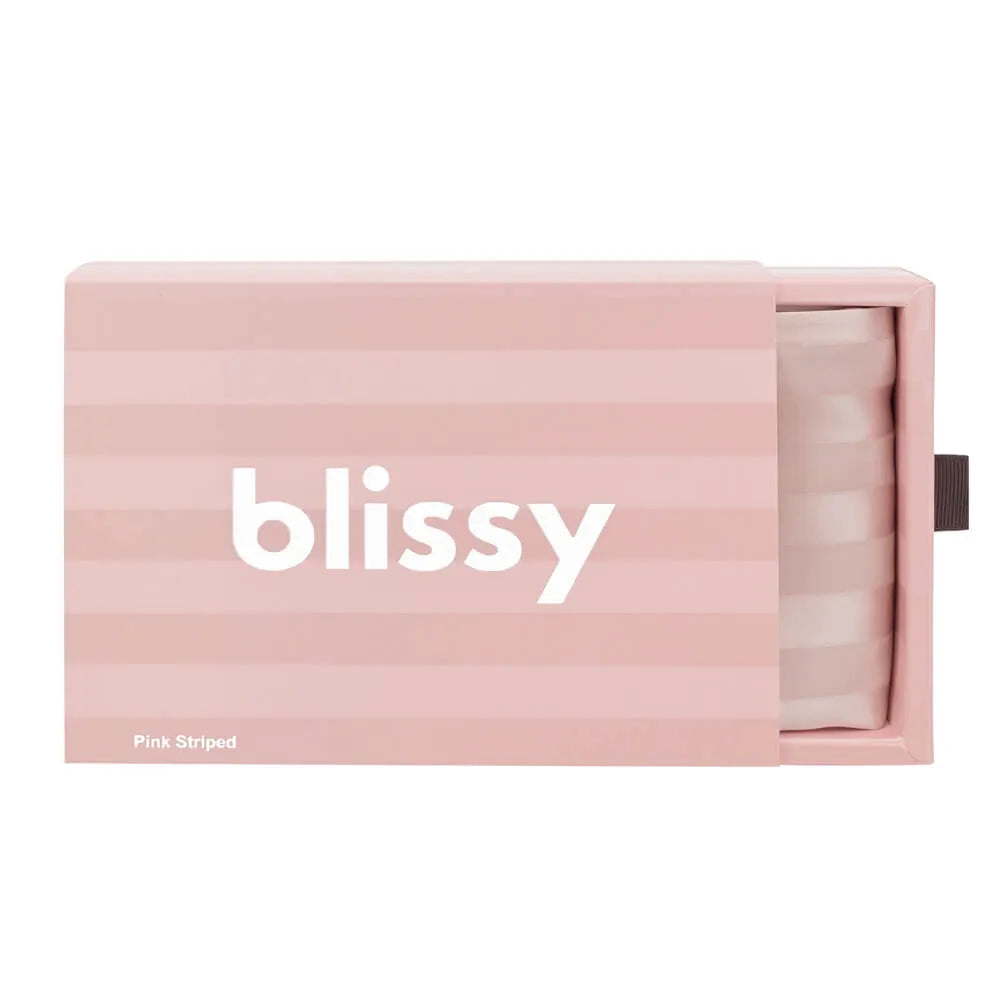 Pink Striped Standard Pillowcase