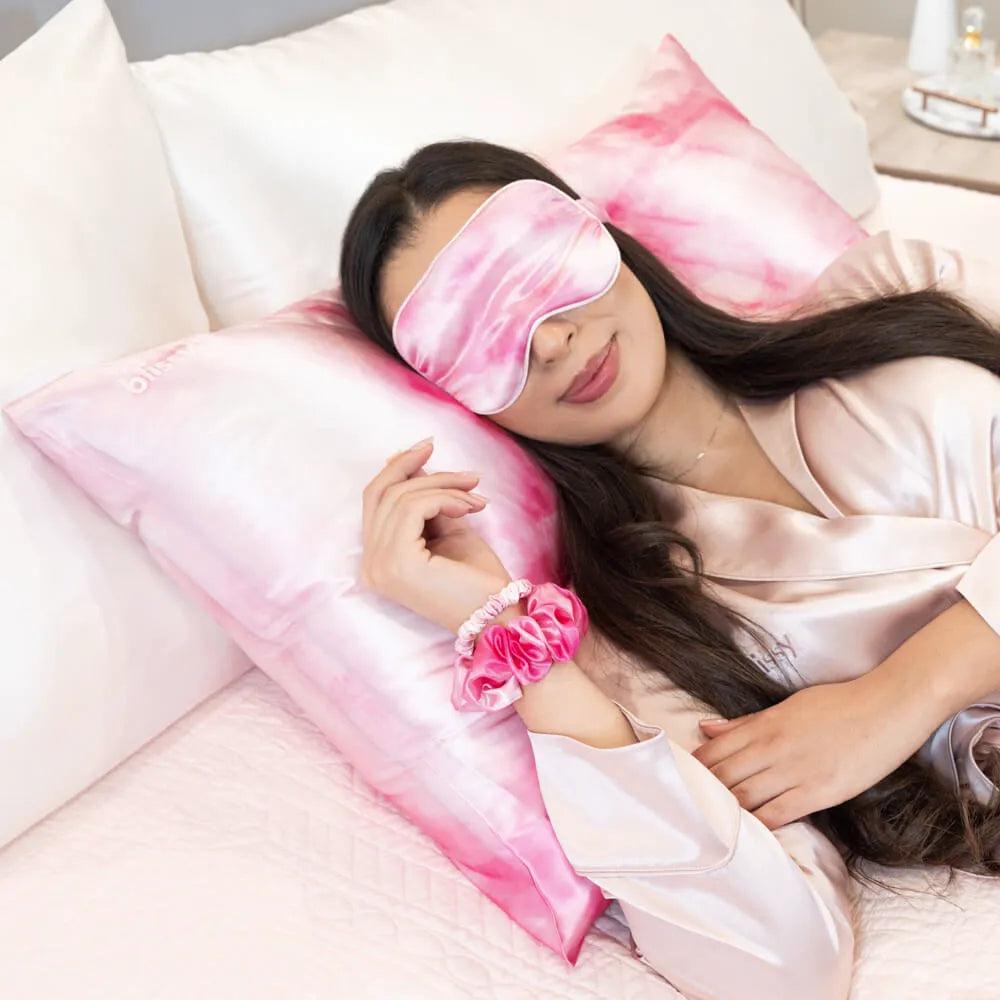 Pink Tie-Dye Standard Pillowcase
