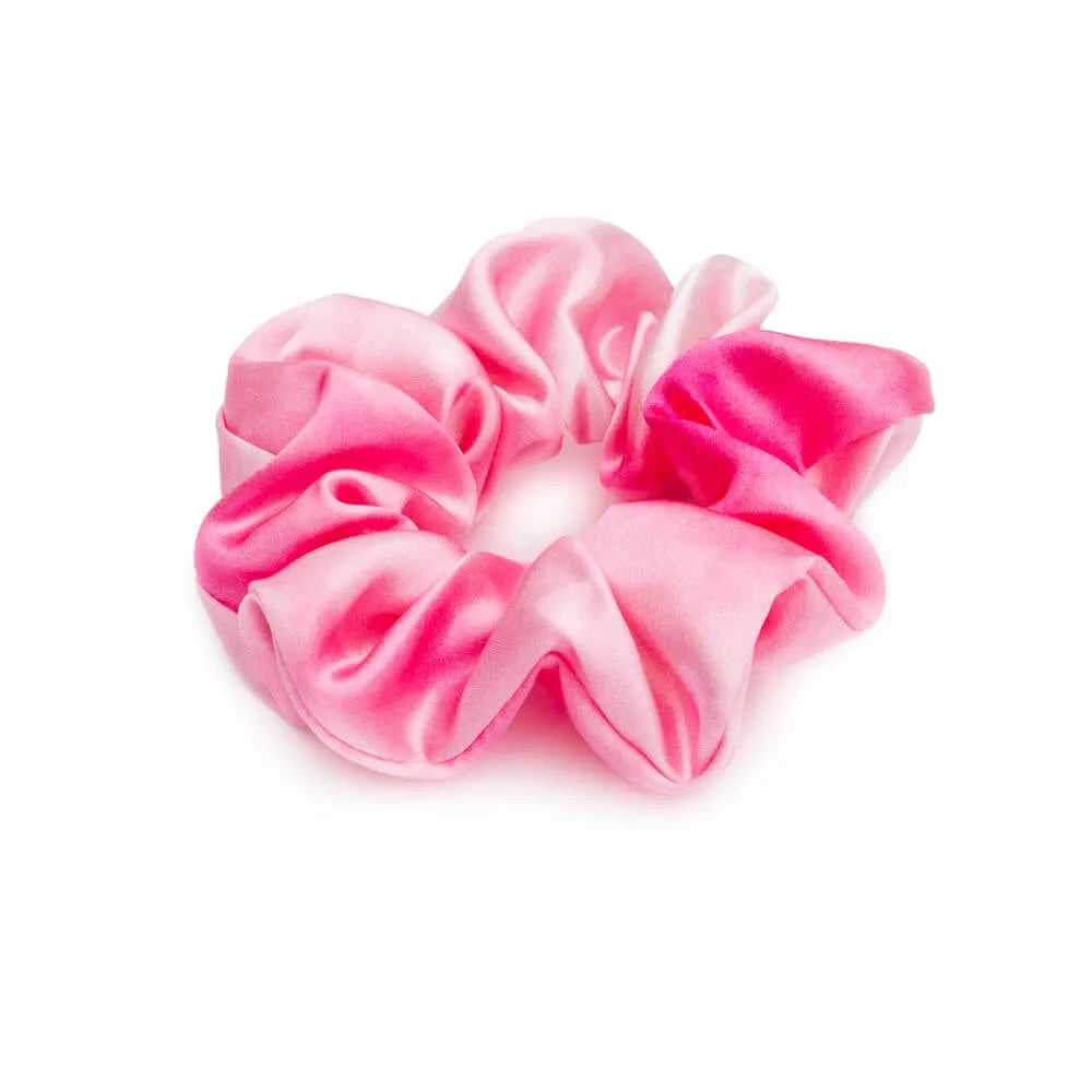 Blissy Scrunchies in Pink Tie-Dye